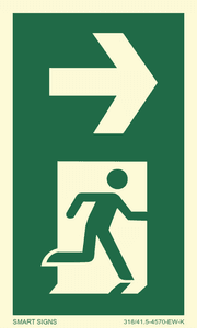 Huvudbild Pil h&ouml;ger f&ouml;r pelare/stolpe, Aluminium